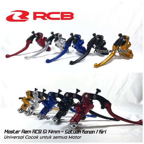 Jual Master Rem RCB S1 14mm Radial Kanan Atau Kiri Tabung Original