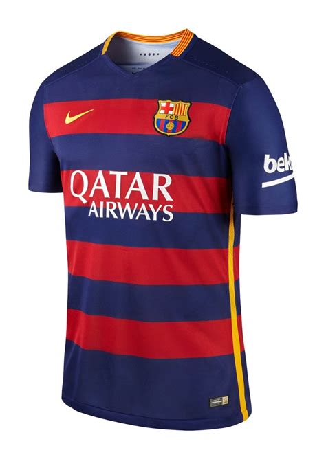 Fc Barcelona 2015 16 Home Kit
