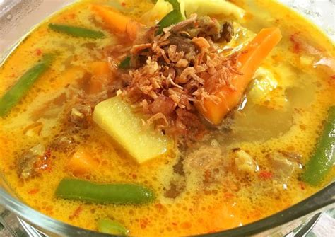 Resep Sayur Kari Resep Sayur Tahu Tempe Bumbu Kari Dapuemak