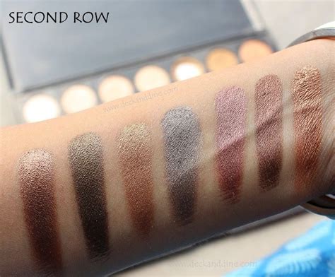 Morphe F Fall Into Frost Eye Shadow Palette Review Swatches And