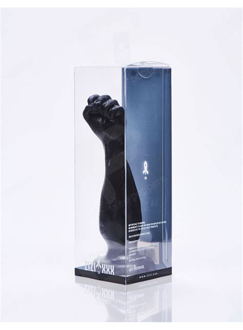 Anal Butt Plug One Fist Schwarz I Realistischen Hand Auf Euro Poppers