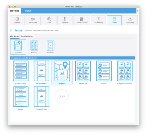 Formulaires · 4d For Ios