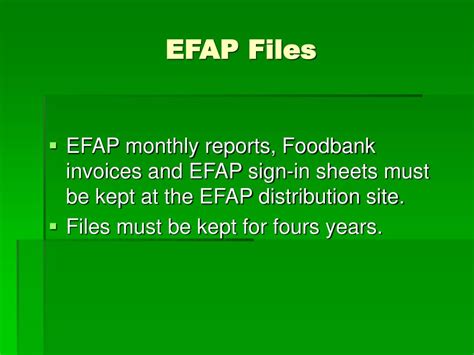 Ppt Emergency Food Assistance Program Efap Powerpoint