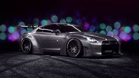 Gtr R35 Liberty Walk Wallpaper 4k Pc