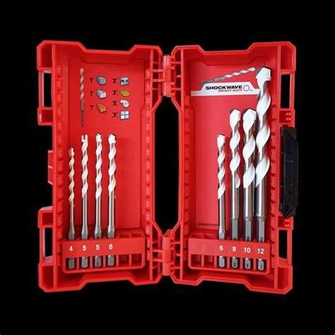 Промоция!Свредла за бетон 4-12 мм, 8 бр. Multi Material Milwaukee гр ...