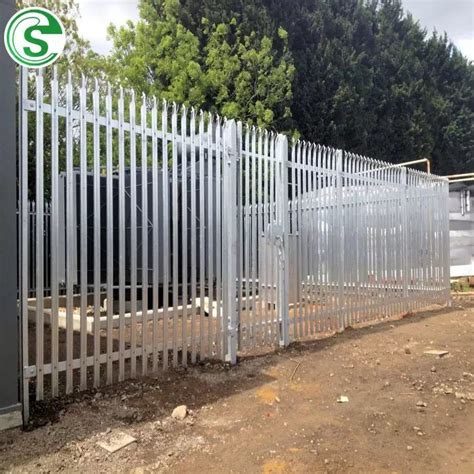 Easily Assembled Hot Dipped Galvanized Pvc Fencing D W Profile Steel