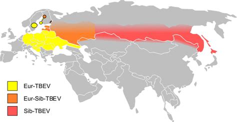 Tick Borne Encephalitis Map