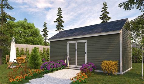 10x20 Storage Shed Plans