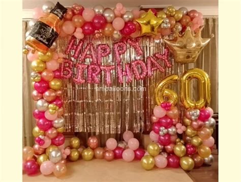 Tổ Chức Sinh Nhật 60 Tuổi Decorations 60th Birthday đẹp đẽ Và ý Nghĩa