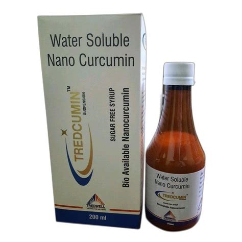 Water Soluble Nano Curcumin Syrup For Clinical 200ml At Best Price In