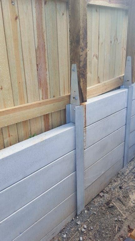 Combine Your Fence And Retaining Wall Durawall