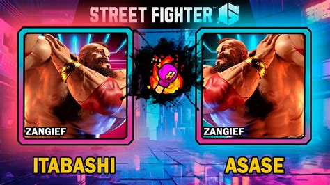 Street Fighter 6 Itabashi ZANGIEF VS Asase ZANGIEF スト6 SF6