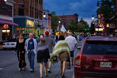 Rockland Maine Main Street Maine Maines Main Streets