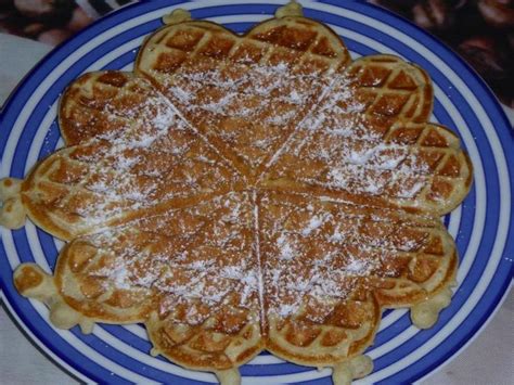 Waffelteig Perfekte Waffeln Schnell Einfach Waffeln Rezept