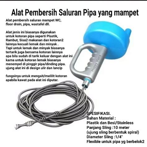 Kawat Pembersih Pipa Mampet Meter Lazada Indonesia