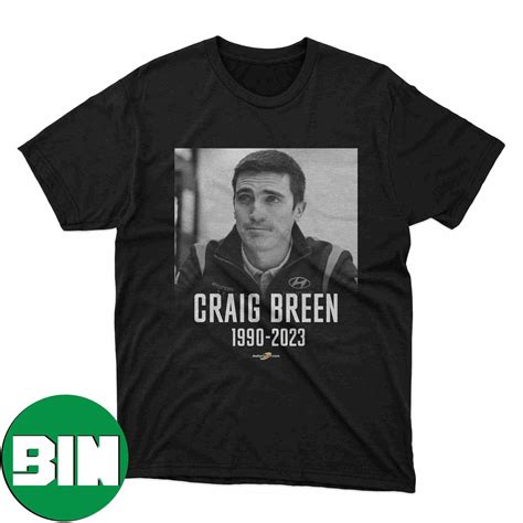 Rip Craig Breen 1990 2023 Rest In Peace Wrc Driver T Shirt Binteez