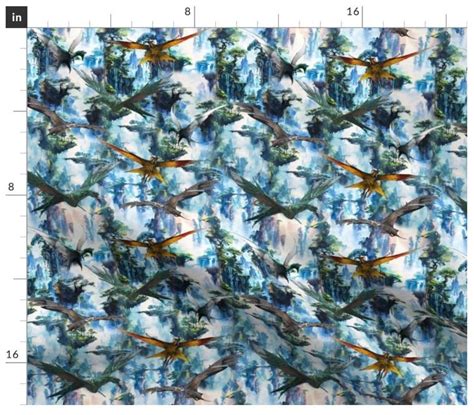 Ikran Seamless Files Unlimited Mossy Grove Cloth