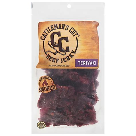 Cattlemans Cut Teriyaki Beef Jerky 10 Oz Albertsons