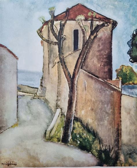 Black Friday 40% Amedeo Modigliani the Only Landscape Painted - Etsy
