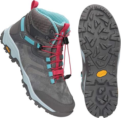 Mountain Warehouse Vibram Womens Waterproof Boots Hiking Shoes