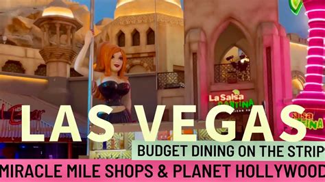 Las Vegas Planet Hollywood Miracle Mile Shops And Elara Walk Around Tour