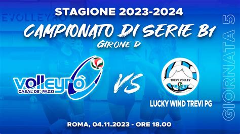 Serie B Volleyr Vs Lucky Wind Trevi Youtube