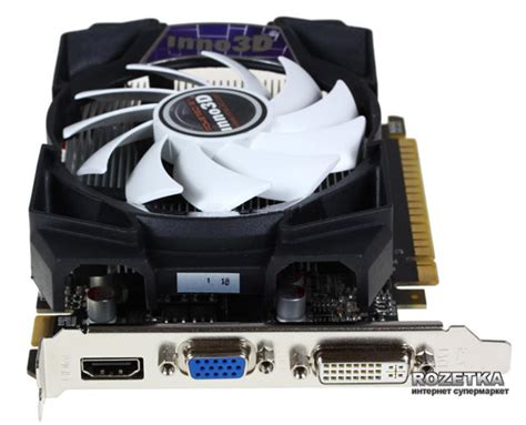 Видеокарта Inno3d Pci Ex Geforce Gts 450 1024mb Gddr3 128bit 783 1334 Dvi Hdmi Vga N450