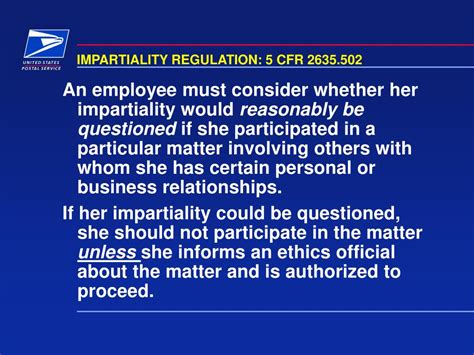 PPT - NEPOTISM & IMPARTIALITY: Definitions and Considerations USPS Law ...