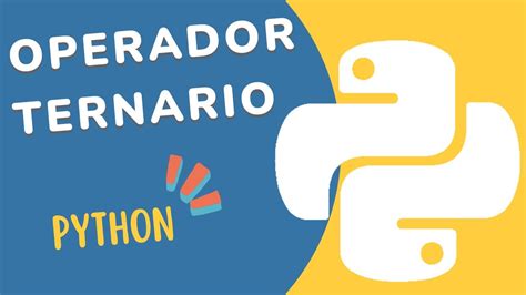 OPERADOR TERNARIO Python YouTube