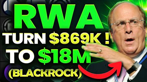 With These Blackrock Backed Rwa Altcoins Turn K To M Better