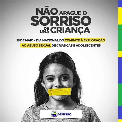 18 De Maio Dia Nacional Do Combate à Exploração E Ao Abuso Sexual De Crianças E Adolescentes