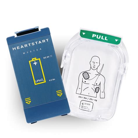 Philips Heartstart Hs1 Battery And Pads Bundle