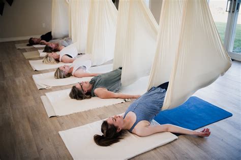 Restorative Aerial Yoga Sarovara Yoga Bobcaygeon