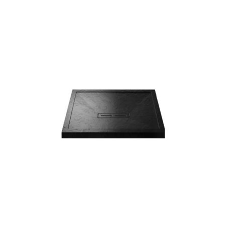 Kudos Connect2 800mm Square Slate Shower Tray Sanctuary Bathrooms