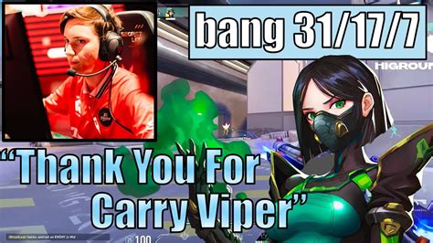 T Bang Show You How To Play Viper In Ranked Carrying Lev C M In