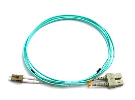 Fiber Optic Cord Duplex Om Lc Upc Sc Upc Bellcom Technologies