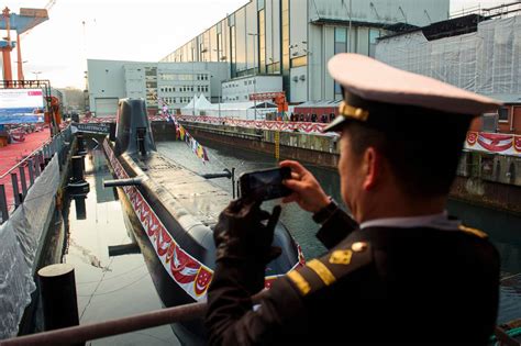 Singapore’s Navy receives first of four new German-built submarines