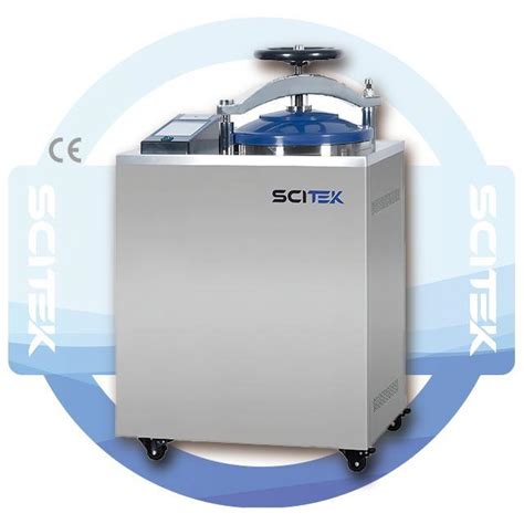 Scitek L Autoclave Vertical Pulse Vacuum Steam Led Display Sterilizer