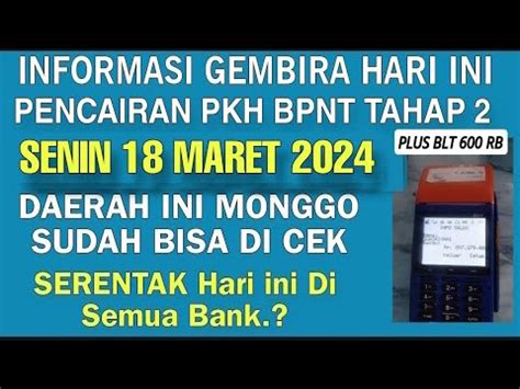 INFORMASI GEMBIRA HARI INI KPM PKH BPNT TAHAP 2 PLUS BLT MRP SUDAH