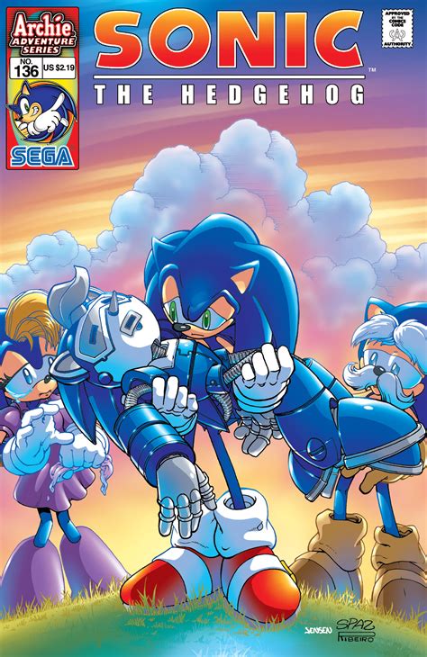 Archie Sonic The Hedgehog Issue 136 Sonic News Network Fandom