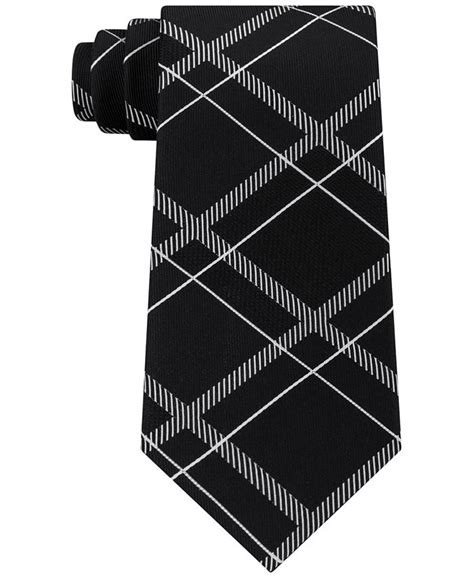 Kenneth Cole Reaction Mens Mars Plaid Tie Macys