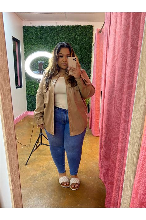Nude Blazer Curvy Plus Size Fall Outfit Plus Size Outfits Curvy Casual Outfits