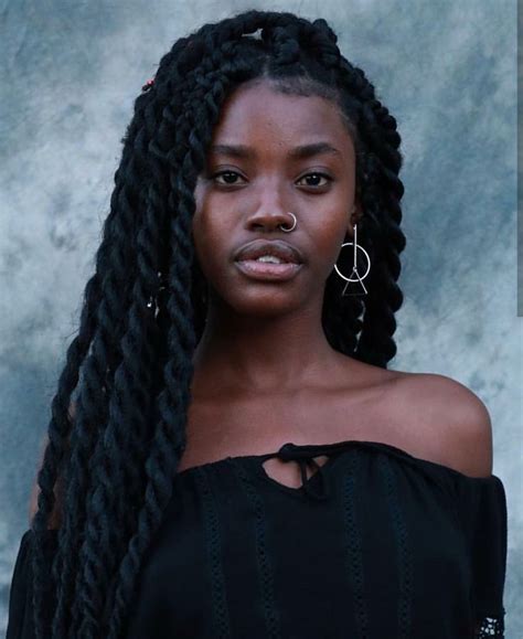 Michaëla Beautiful Dark Skinned Women Beauty Black Beauties