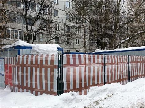 Сетка баннерная Штакетник