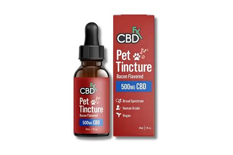 Cbd Oil Dogs Tincture Bacon Flavored 250 To 2000 Mg