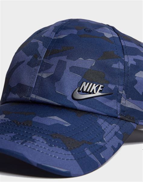 Nike Synthetic Futura Camo Cap In Bluecamo Blue Lyst