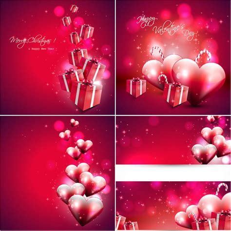 Lovers Valentines Day Cards Vector Free Download Vectorpicfree