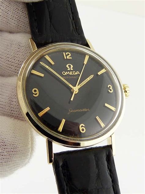 Vintage Omega Seamaster Black Dial Online Ladorrego Ar