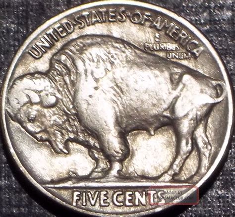 Rare 1935 P Buffalo Nickel Full Date Full Horn Quality Coin Lqqk