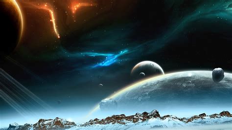 Space Digital Art Hd - 1920x1080 - Download HD Wallpaper - WallpaperTip